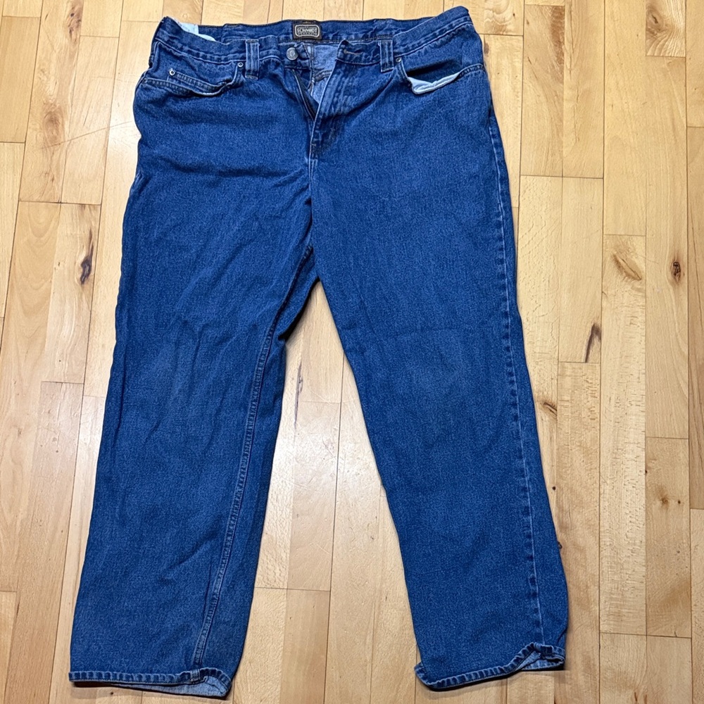 Men's Relaxed Fit Blue Jeans